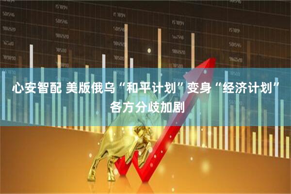 心安智配 美版俄乌“和平计划”变身“经济计划” 各方分歧加剧
