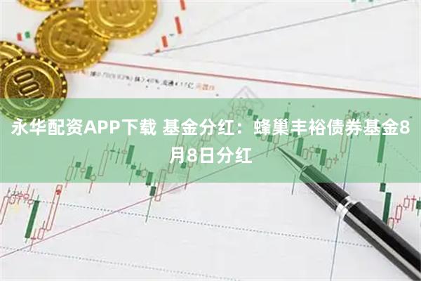 永华配资APP下载 基金分红：蜂巢丰裕债券基金8月8日分红