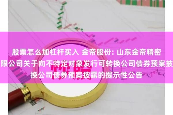 股票怎么加杠杆买入 金帝股份: 山东金帝精密机械科技股份有限公司关于向不特定对象发行可转换公司债券预案披露的提示性公告