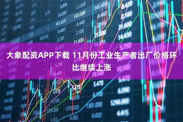 大象配资APP下载 11月份工业生产者出厂价格环比继续上涨